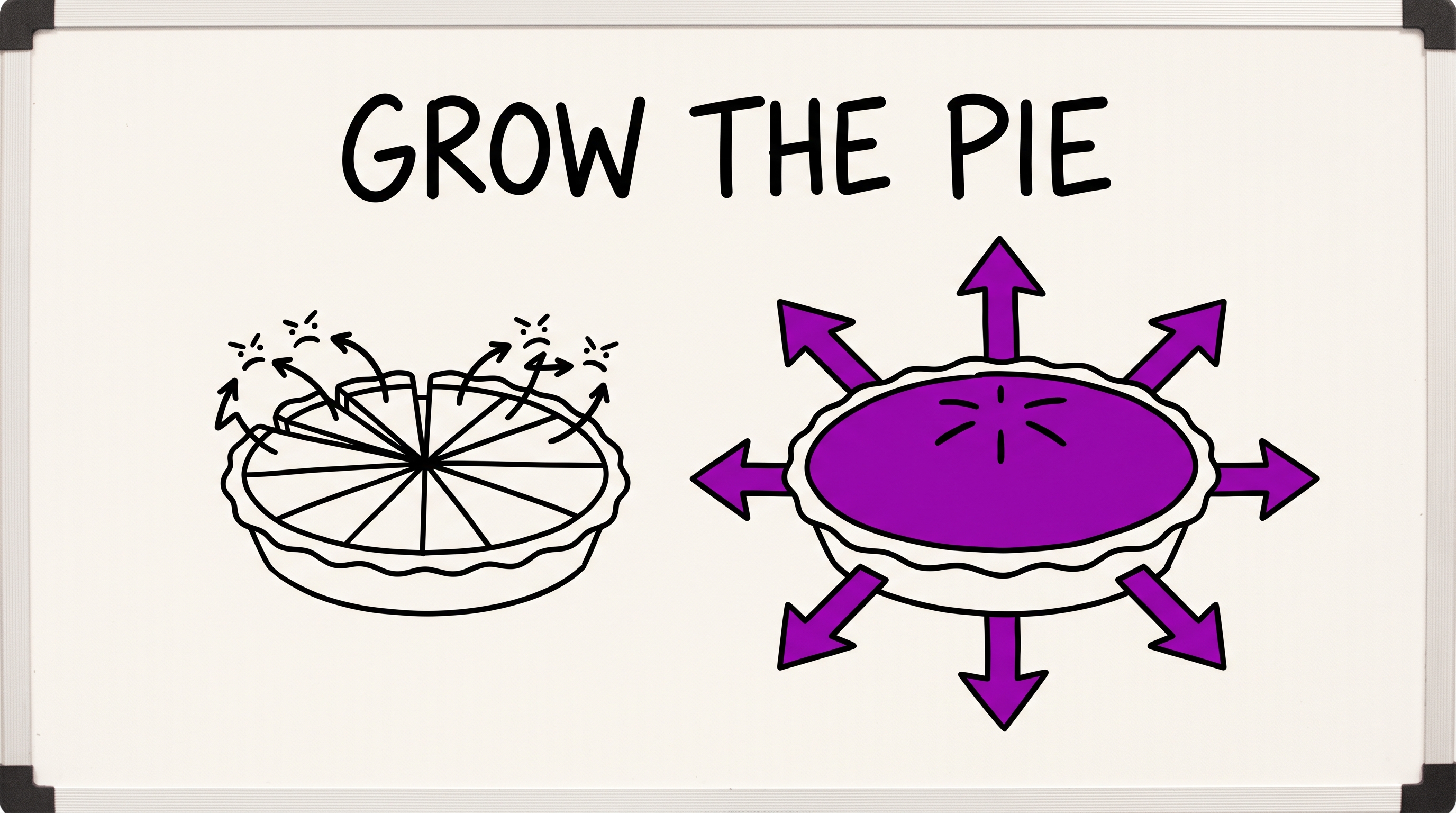 Grow the pie